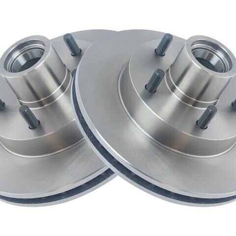 TRQ Front Brake Rotor Set BRA75261