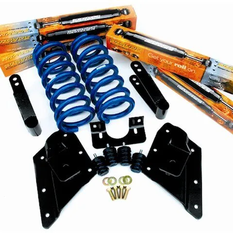 Ground Force Front and Rear Body Lowering Kit 9908