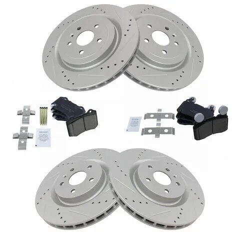 DIY Solutions Front and Rear Brake Pad and Rotor Kit BFS03299