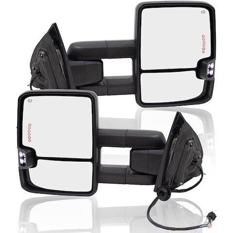 Brock Towing Mirror Set 1332-7039S