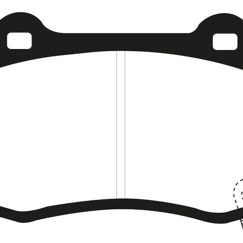EBC Rear Brake Pad Set DP31788C