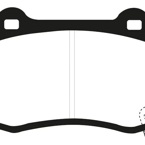 EBC Rear Brake Pad Set DP31788C