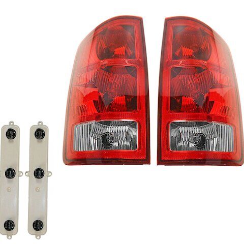 DIY Solutions Tail Light Assembly Set LHT07409 for Dodge Ram 1500