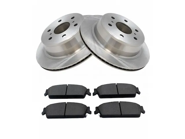 TRQ Brake Pad and Rotor Kit