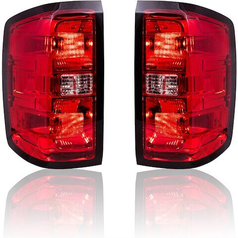 Brock Rear Tail Light Assembly Set 1222-0101S