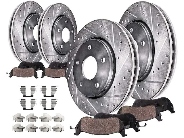 Detroit Axle Brake Pad and Rotor Kit