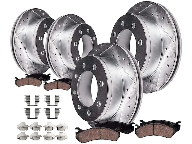 Detroit Axle Brake Pad and Rotor Kit
