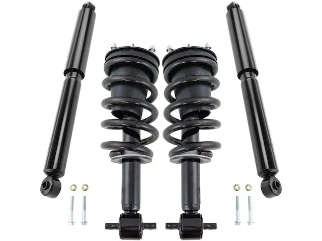 TRQ Shock Absorber and Coil Spring Assembly Set
