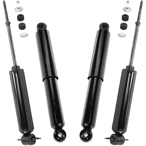 Detroit Axle Front and Rear Shock Absorber Set 4A2500280