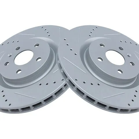 TRQ Front Brake Rotor Set BRA74795