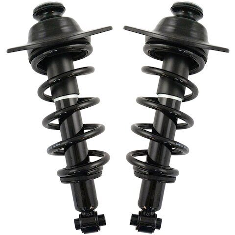 TRQ Rear Shock Absorber and Coil Spring Assembly Set SCA50061
