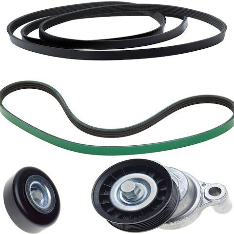 AC Delco Serpentine Belt Drive Component Kit ACK060935HD for Chevrolet Silverado 2500 HD