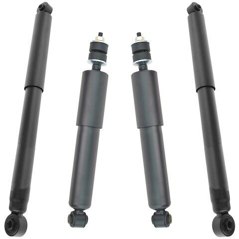 TRQ Front and Rear Shock Absorber Set SBA60262
