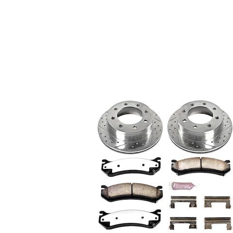 Power Stop Rear Brake Pad and Rotor Kit K2041-36