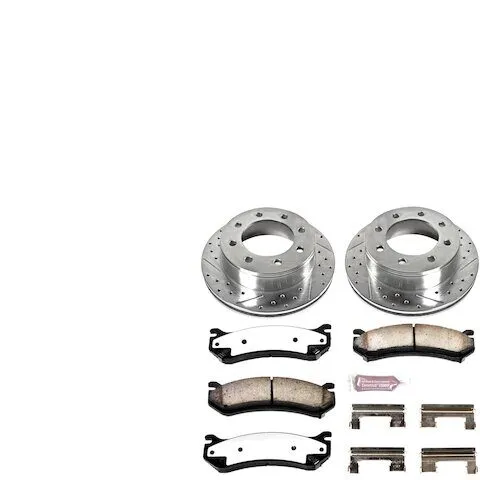 Power Stop Rear Brake Pad and Rotor Kit K2041-36