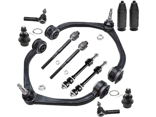 Detroit Axle Control Arm Ball Joint Tie Rod and Sway Bar Link Kit
