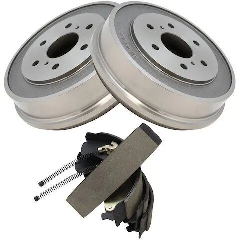 TRQ Rear Brake Drum and Brake Shoe Kit BKA10483