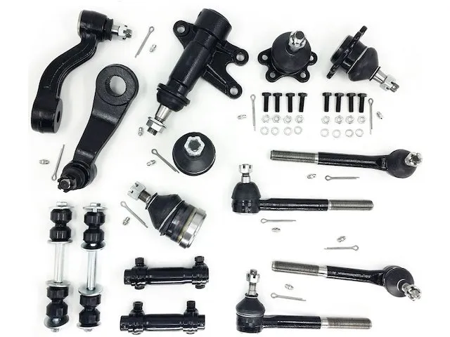 Replacement Ball Joints Tie Rods Sway Bar Links Idler and Pitman Arm Kit