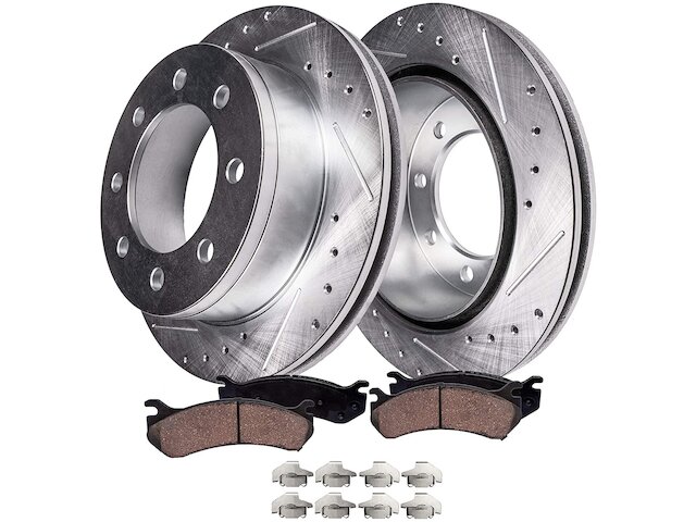 Detroit Axle Brake Pad and Rotor Kit