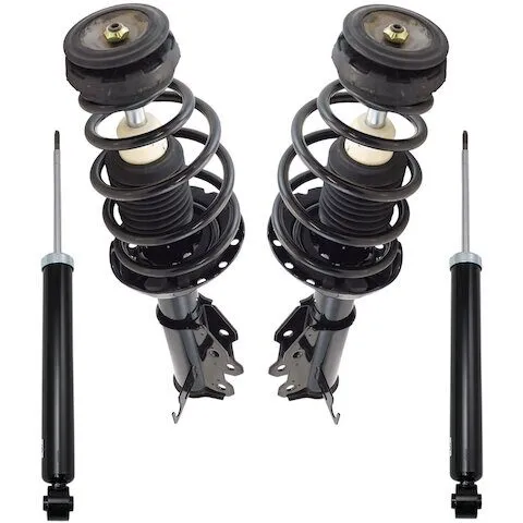 TRQ Front and Rear Shock Strut and Coil Spring Kit SKA50124