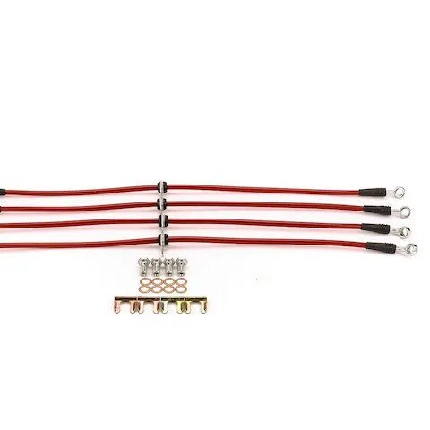 Power Stop Front and Rear Brake Hydraulic Hose Kit BH00046