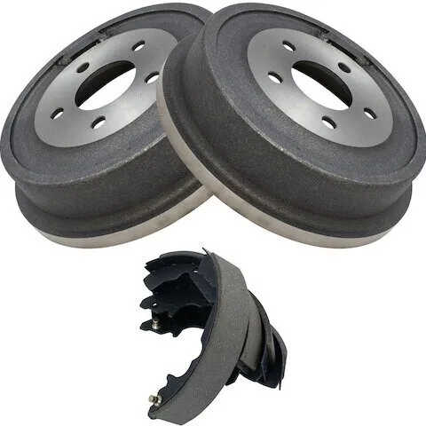 TRQ Rear Brake Drum and Brake Shoe Kit BKA10478