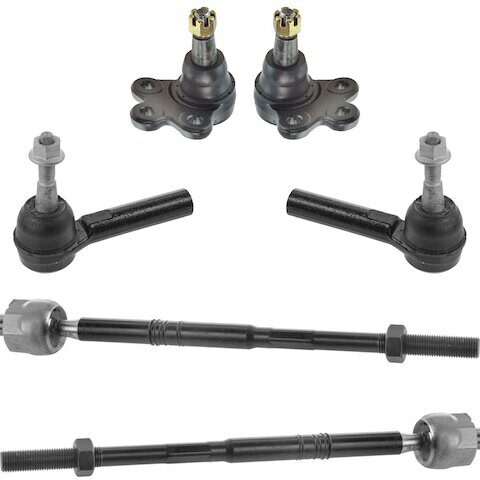 TRQ Front Ball Joint and Tie Rod End Kit PSA64845