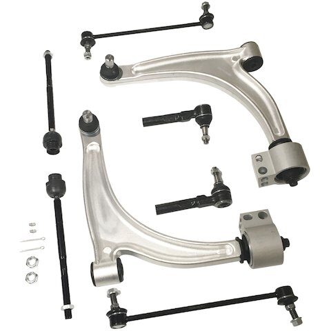 Replacement Front Lower Control Arm Ball Joint Tie Rod and Sway Bar Link Kit 498-201