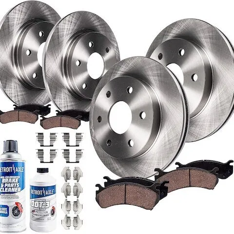 Detroit Axle Brake Pad and Rotor Kit 10PR1200212