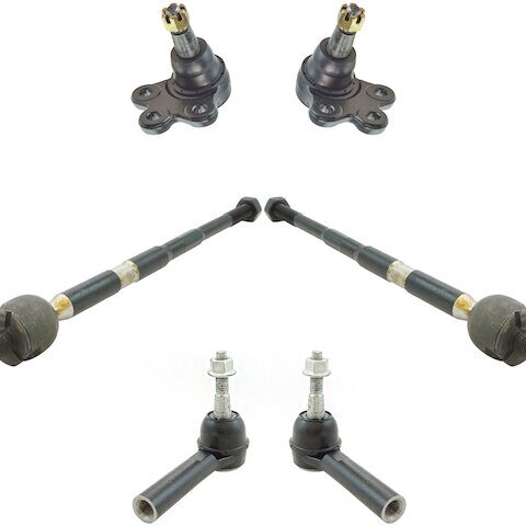 TRQ Front Ball Joint and Tie Rod End Kit PSA66770
