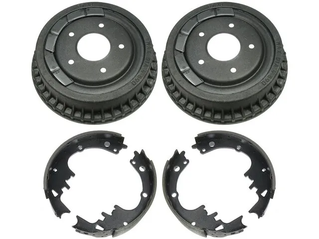 TRQ Brake Drum and Brake Shoe Kit