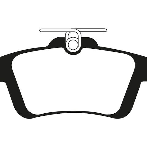 EBC Rear Brake Pad Set DP21749
