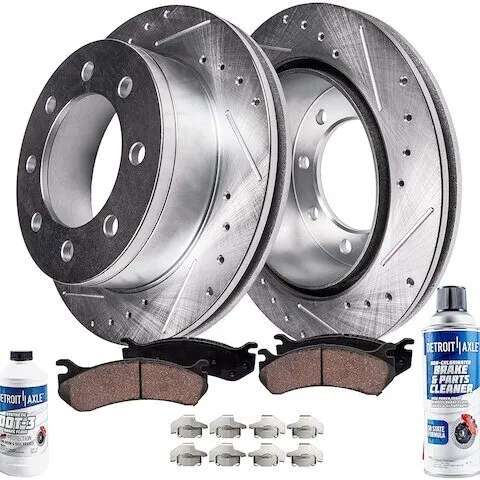 Detroit Axle Front Brake Pad and Rotor Kit 6PR1900092