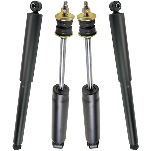 TRQ Front and Rear Shock Absorber Set SBA60268