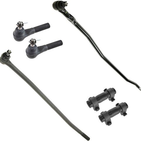 TRQ Front Tie Rod End and Adjusting Sleeve Kit PSA58565